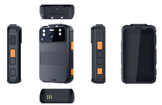 Android 13 Sistema 1440p Cámara corporal personal WiFi IP66 5g 4G 64GB RAM ROM 4G 64GB Soporte 5G