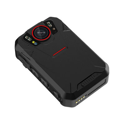 Grabadora de aplicación de la ley WiFi 4G, pantalla táctil de 2.4 pulgadas, sistema Android 8.1, batería de 2500 mAh, LED SOS, LED rojo y azul