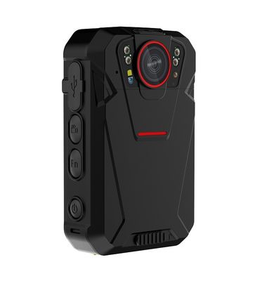 Cámaras policiales portátiles 4G impermeables de alta definición con seguimiento GPS y software de plataforma CMSV6