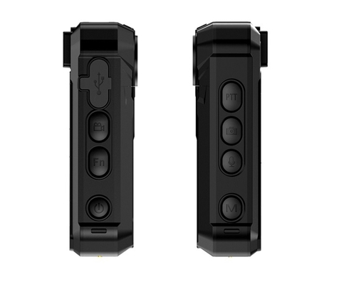 Cámara corporal con resolución de vídeo 4G equipada con micrófono y sensor de imagen de 2 MP