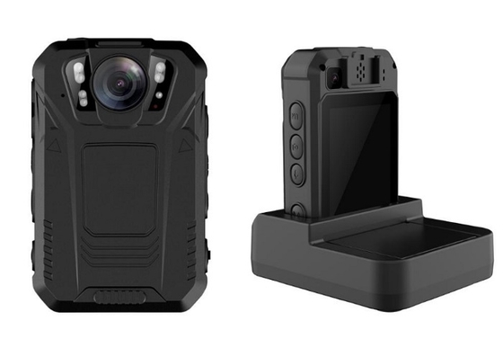 Cámara corporal con resolución de vídeo 4G equipada con micrófono y sensor de imagen de 2 MP