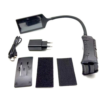 4G en tiempo real casco montado cámara de detección de gas para bomberos