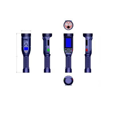 IP66 120 graos cámara de grabación de linterna con linterna LED de alto brillo