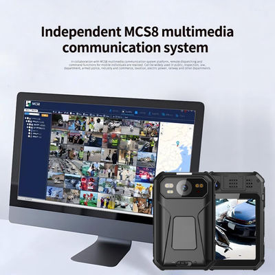 Comunicación de video y audio PTT 4G Wifi Comando de conversación GPS Grabadora de video en vivo