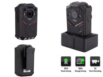 3100 MAH Battery Police Body Cameras, cámara video del cuerpo de Wifi del formato