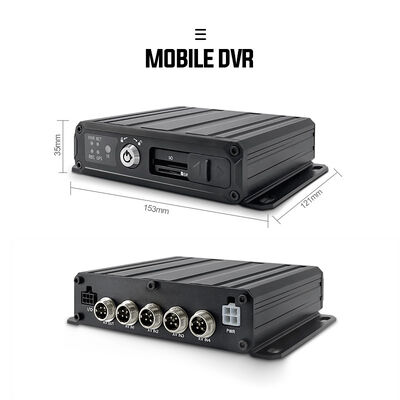 4G Mobile DVR admite grabación de HDD SSD y tarjeta TF de alta capacidad con video y velocidad de fotogramas ajustables para la seguridad del vehículo