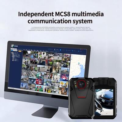 4G Wifi Bodycam Sistema Android 2.4 pulgadas de pantalla táctil ONVIF RSTP