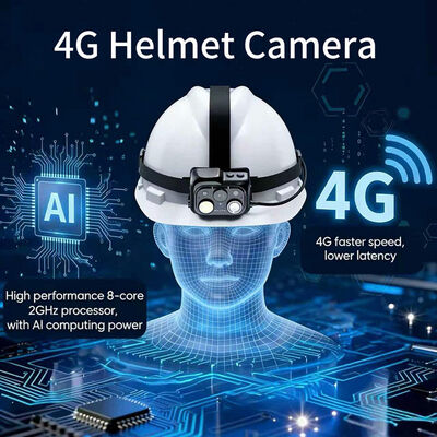 4G WiFi cámara de la lámpara de cabeza Onvif Rtsp Vms Video en vivo