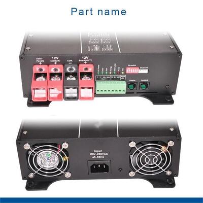Cargador de batería MPPT de 12V 60A 930W AC110-240V/45Hz-65Hz