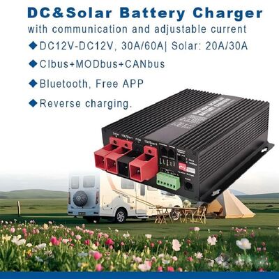 12V 60A DC-DC Battery Charger Protocols Interfaces: Canbus Cibus Modbus