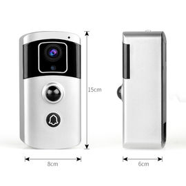 1080P 2 en 1 cámara IP de seguridad en el hogar inalámbrica con pilas de WiFi de la cámara del timbre de Dattery PIR Surveillance Camera