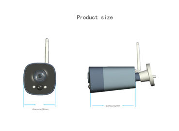 Cámara de seguridad PIR Body Detection Wake Up de la visión nocturna de la red 802.11b/G/N de Wifi