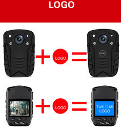 Cámara gastada del cuerpo de WIFI de 140 grados/cámara video de registro 4K 2K 1080P del cuerpo de cámara de la policía del bolsillo de la seguridad