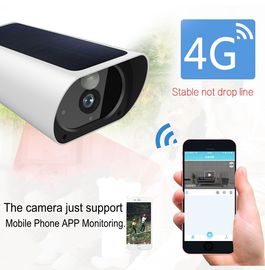 cámara al aire libre de la visión nocturna de la prenda impermeable IP67 del CCTV 4G de la cámara inalámbrica 10400 de la cámara IP solar de Mah Li-Battery Solar Security