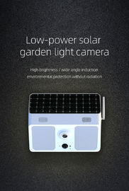 La cámara solar de Wifi de la vigilancia con detecta el movimiento 1080P Pir Light Camera With Remove que el control apoya el almacenamiento máximo 64GB