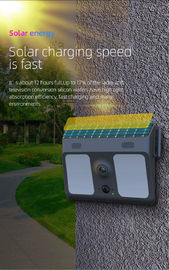 La cámara solar de Wifi de la vigilancia con detecta el movimiento 1080P Pir Light Camera With Remove que el control apoya el almacenamiento máximo 64GB