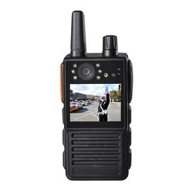 Sistema de intercomunicación del Walkietalkie de la gama larga el 1000m con el registrador audio/video de la policía del clip de la correa