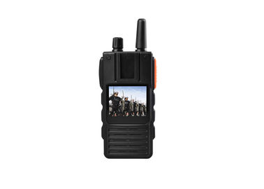 Radio de mano de la cámara del cuerpo de HD 1080P del Walkietalkie de la gama audia/video gastada del intercomunicador el 1000m