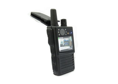 Radio de mano de la cámara del cuerpo de HD 1080P del Walkietalkie de la gama audia/video gastada del intercomunicador el 1000m