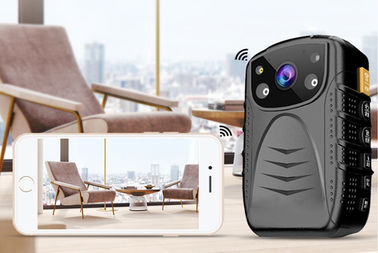 pequeño cámara llevada F1 Mini Cctv Waterproof Action Cam de la policía 4K cuerpo con el control remoto de los Gps de Wifi