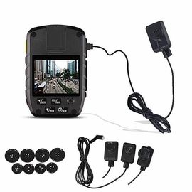 visión nocturna impermeable gastada del registrador IP66 de la leva DVR de la acción de la cámara del cuerpo usable de la policía de 4K GPS
