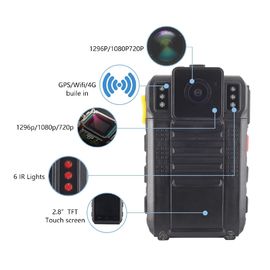 4G Android Police si visión nocturna video el llevar de la cámara de bolsillo del cuerpo para los civiles