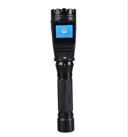 Cámara de vídeo de la policía de la linterna DVR 4G WIFI de Bluetooth