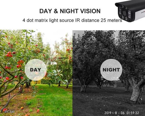 2020 cámara solar inalámbrica accionada solar impermeable de PIR Starlight G/M LTE 4G de la cámara de seguridad de la batería IP67 con SIM Card