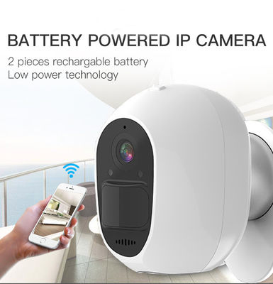 Cámara IP 3.5W del CCTV de la cámara de seguridad 6400mah de IP66 H.264 G/M 4G Wifi