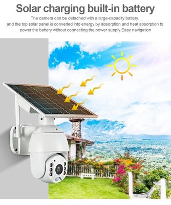 Cámara IP inalámbrica 4G de la visión nocturna IP67 8W Ubox del IR