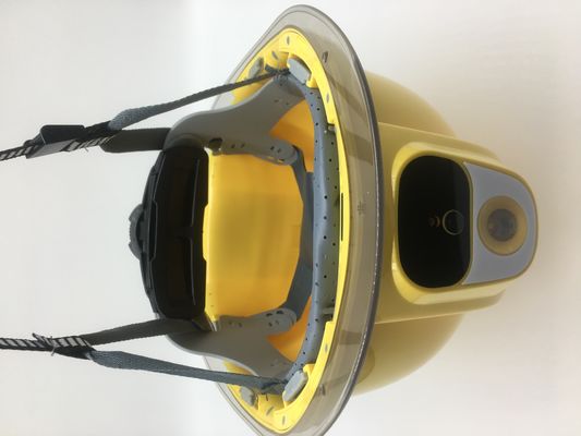 Prenda impermeable del casco de seguridad de la cámara del casco de la construcción 4G construida en tarjeta de memoria 32gb fuera de la cámara del casco de la puerta