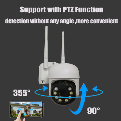 Prenda impermeable de la cámara CCTV de la visión nocturna de WIFI Cmos RTSP con PIR