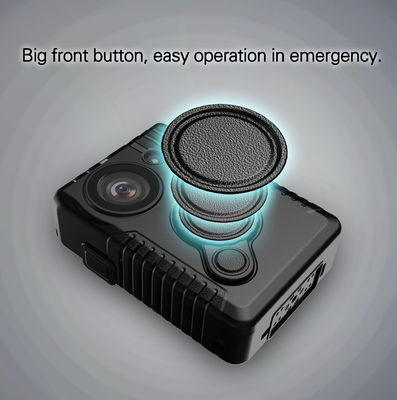 Cámaras gastadas Bluetooth 4,1 de la policía del sensor 2.4G 5G del Cmos