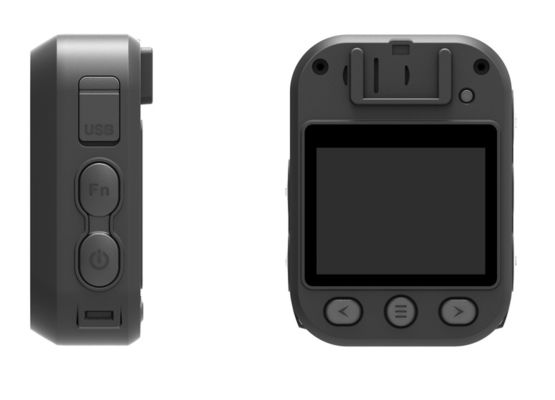 Resolución infrarroja de la foto de los Gps los 8m del ABS de la cámara del cuerpo de la policía de DC3.7V Cmos