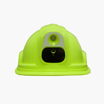 Los ABS amarillos de la cámara del casco de seguridad utilizan extensamente en la motocicleta que mina el diente azul SOS 3G 4G Wifi del sector de la construcción eléctrico