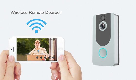 Timbre de Ingenic T31ZL WIFI de la cámara de la detección de movimiento de GC2053 Cmos RF 433MHZ