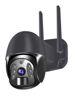 cámara IP solar de Alexa Surveillance PTZ de la cámara de seguridad de 3.5W Cmos SC2335 PTZ