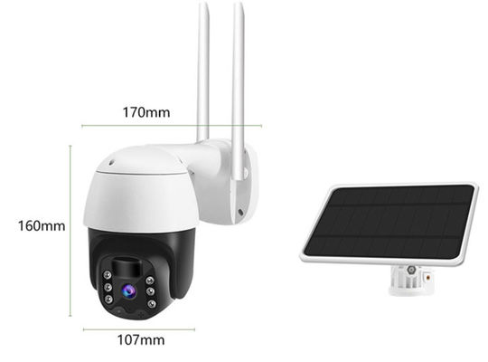cámara de la bóveda de la FCC H265 PTZ de la cámara de seguridad de 1080P Tuya 10m IR PTZ
