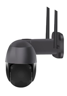 Cámara de seguridad al aire libre H265 Tuya HD de WIFI PIR Solar Panel Dome PTZ