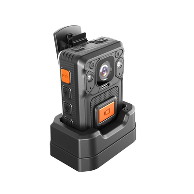 la cámara H22 del cuerpo de la policía de 4G AES256 salta H.265 2 la pulgada TFT LCD FDD LTE WCDMA GPRS