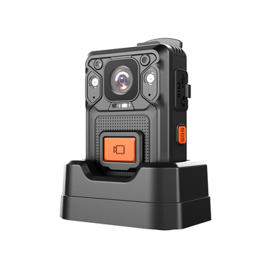 la cámara H22 del cuerpo de la policía de 4G AES256 salta H.265 2 la pulgada TFT LCD FDD LTE WCDMA GPRS