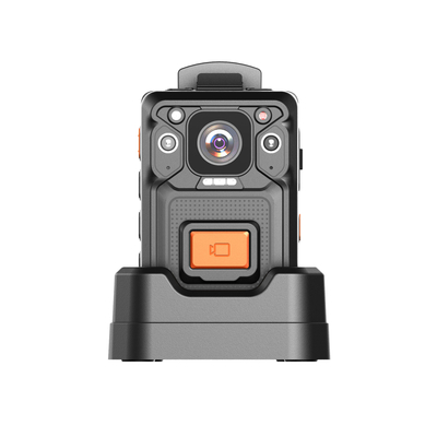 la cámara H22 del cuerpo de la policía de 4G AES256 salta H.265 2 la pulgada TFT LCD FDD LTE WCDMA GPRS