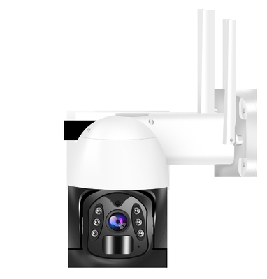 Infrarrojo de la visión nocturna 2.0MP 200W 850nm de la cámara de la bóveda 4G PTZ de la batería de litio de NTC
