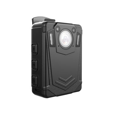 alarma de la señal sonora de la cámara de vídeo de la policía del enfoque 128X pantalla 2300mAH de 2 pulgadas