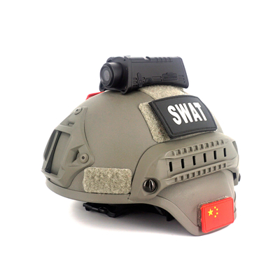 cámara táctica Live Streaming Troops BT4.0 3600mA del casco de 4G Wifi GPS