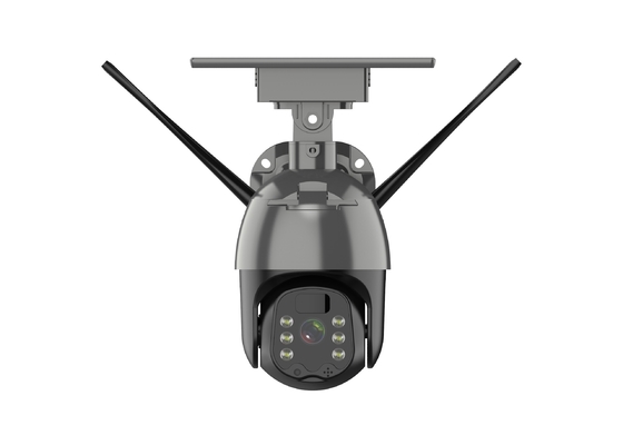 Negro al aire libre PIR Detection Alarm Waterproof HD de la cámara de seguridad de PTZ