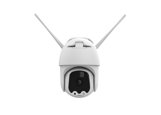 batería solar 170mA de WiFi de la luz de las estrellas de la cámara de los 30M Infrared Security 4G PTZ