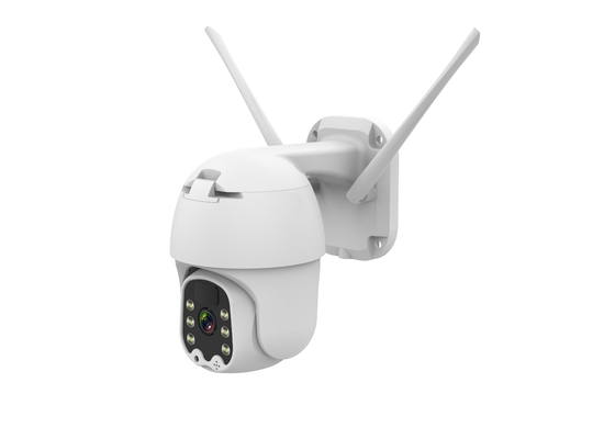 batería solar 170mA de WiFi de la luz de las estrellas de la cámara de los 30M Infrared Security 4G PTZ