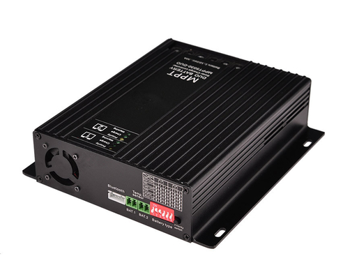 Regulador solar dual Support Bluetooth Free APP de la carga de la batería MPPT