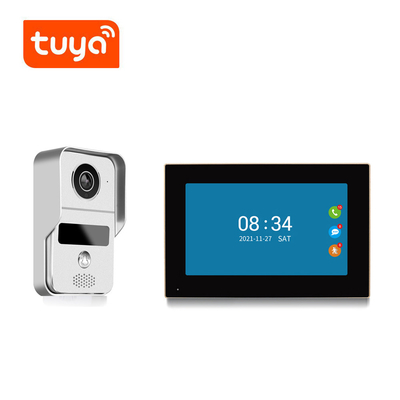 10 visión nocturna video inalámbrica del App del timbre 1080p Tuya de la pulgada